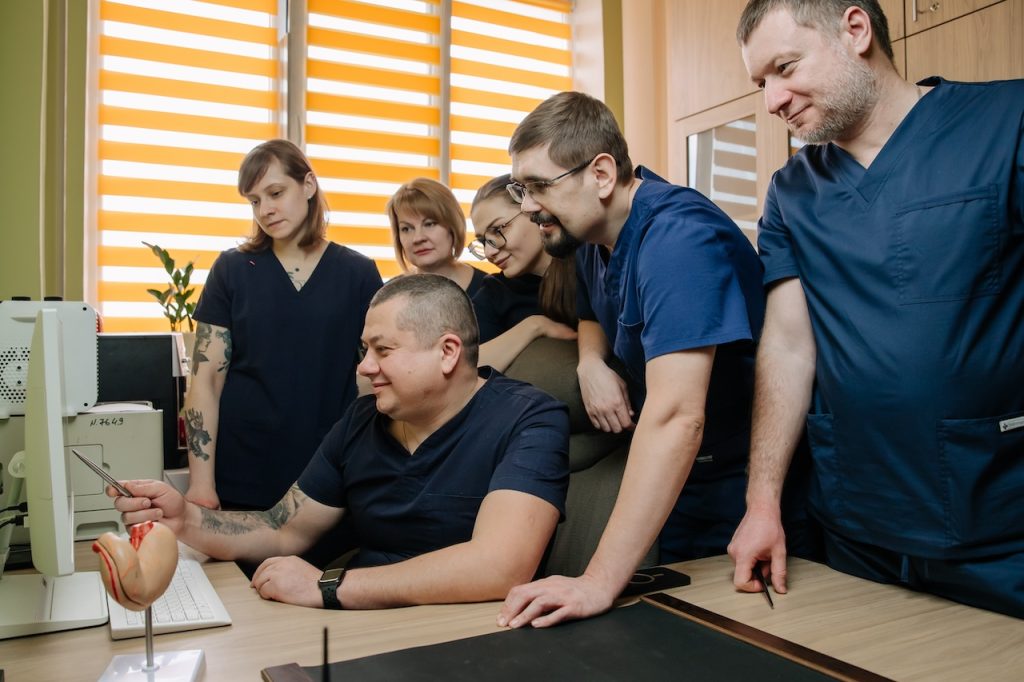 контроль показника відсотка жиру в організмі у Центрі метаболічної хірургії