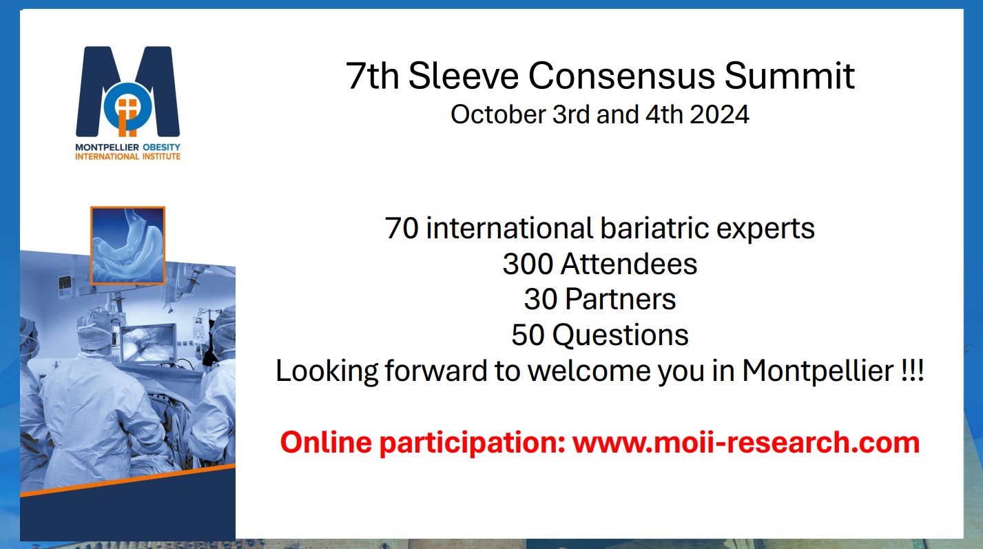 Андріан Рейті став одним з учасників конференції «7th Sleeve Gastrectomy Consensus Summit» в Монпельє, Франція
